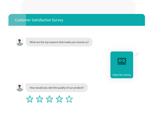 Engage Customers with Interactive Surveys Engage Customers with Interactive Surveys