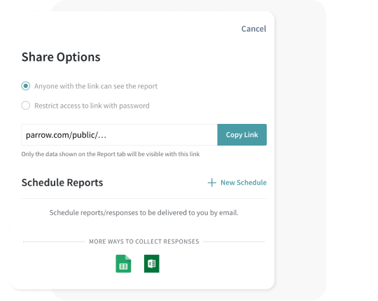 Share Insights Across Your Organization Share Insights Across Your Organization