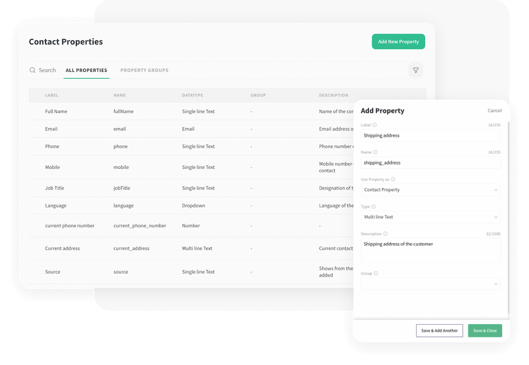 Tailored contact insights with custom fields Tailored contact insights with custom fields