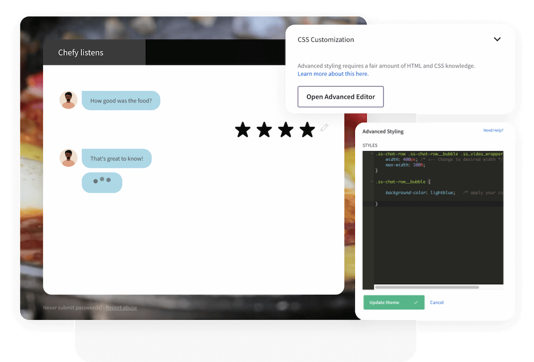 Style with precision via CSS Style with precision via CSS