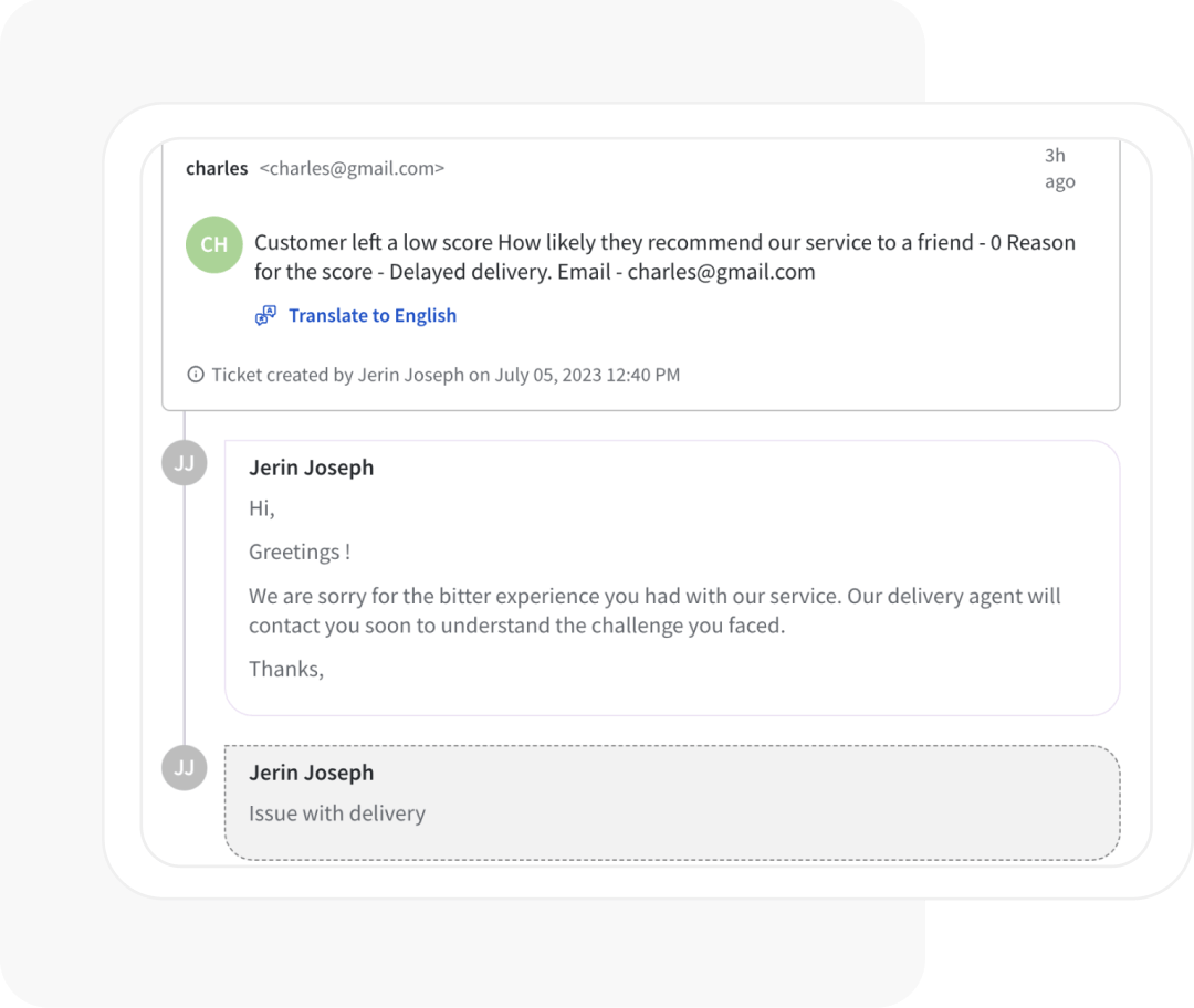 Deliver smooth support Deliver smooth support