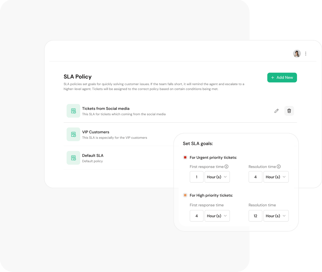 Elevate your service commitments Elevate your service commitments
